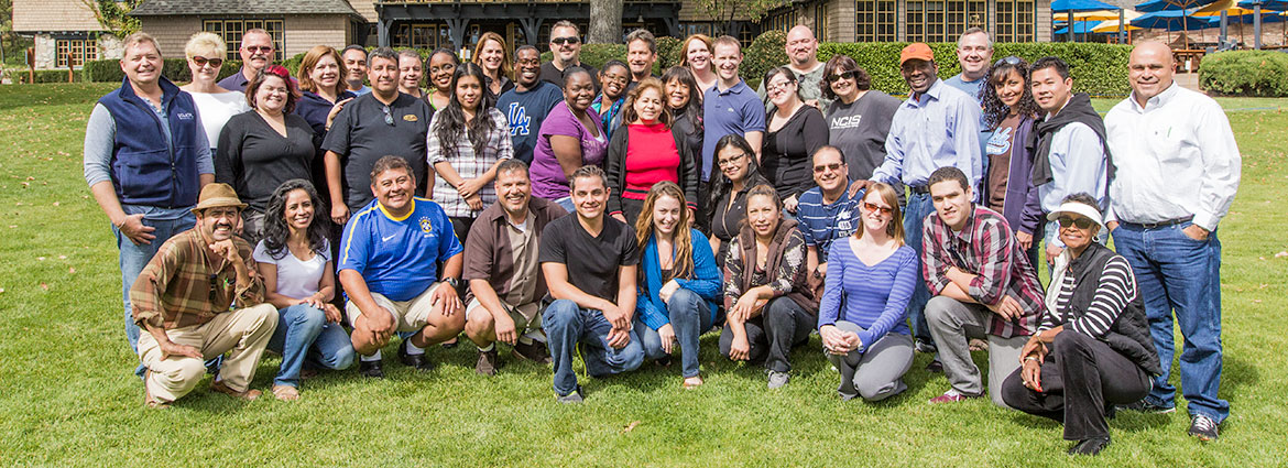 A group photo of mentor program members from 2013.